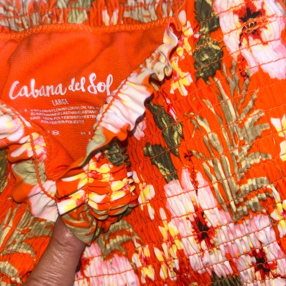 Floral Red Bikini Set - Picture 4 of 7